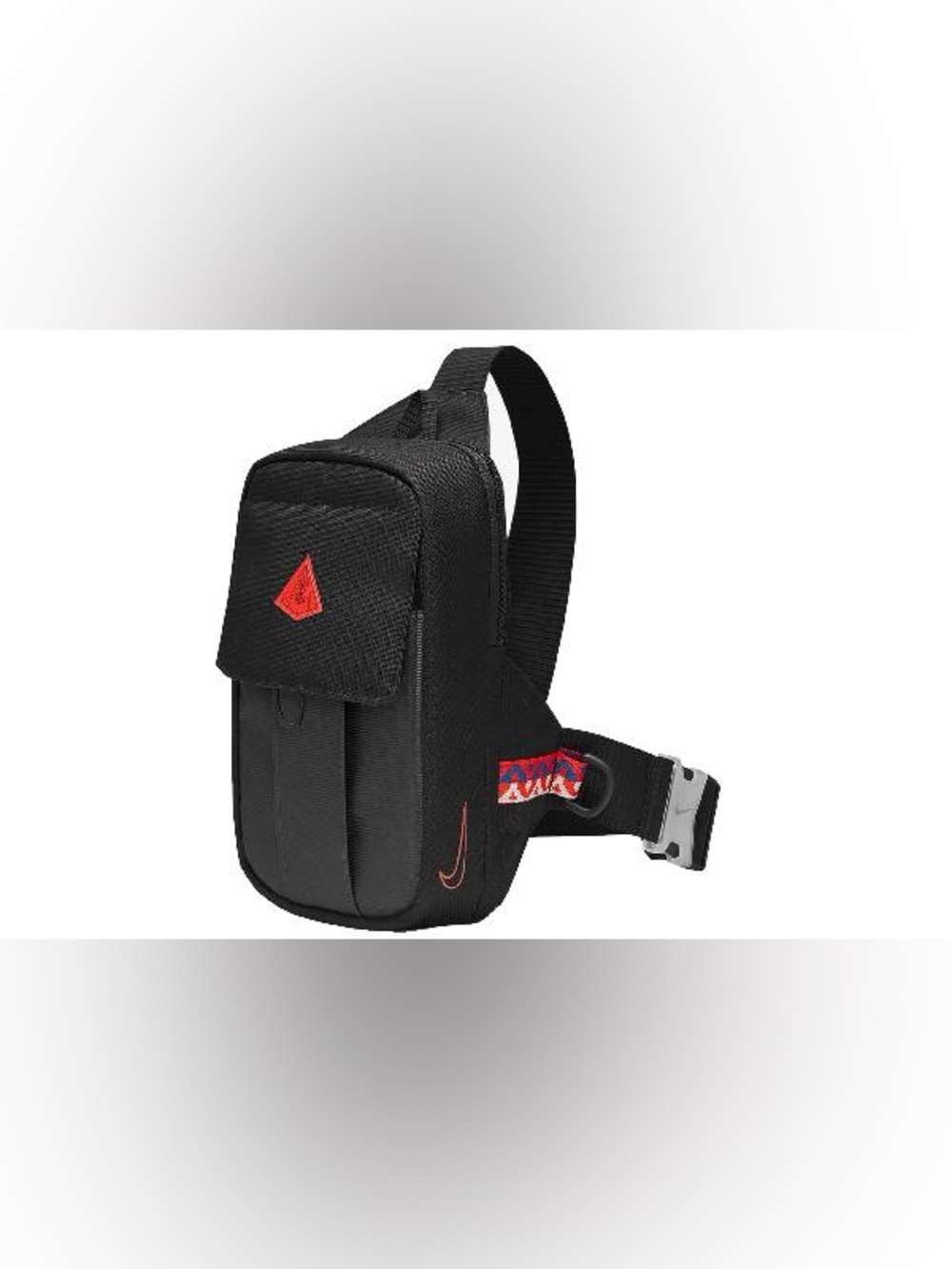 Nike Kyrie Irving Elite Crossbody Bag Black Red Sling Fanny Pack Unisex